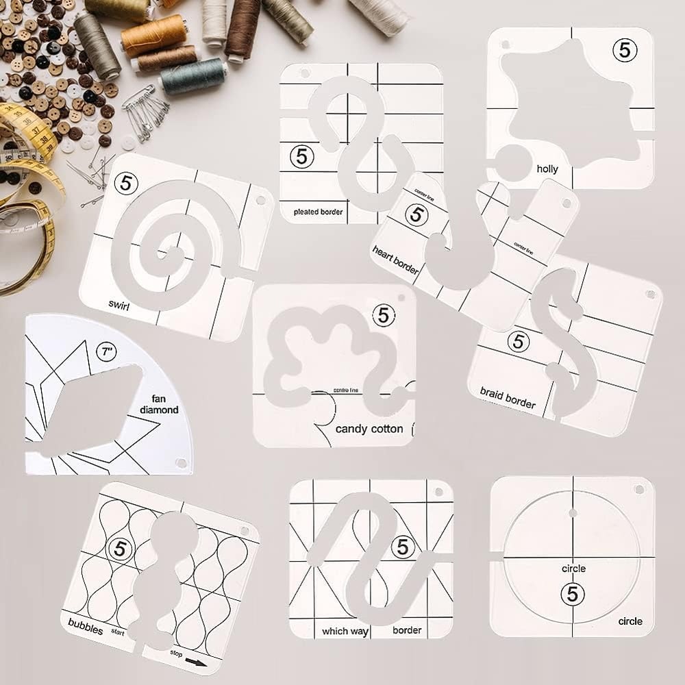 š„°š„° 2025 Motion Garment Ruler Set (11 PCS)+ Foot attachment