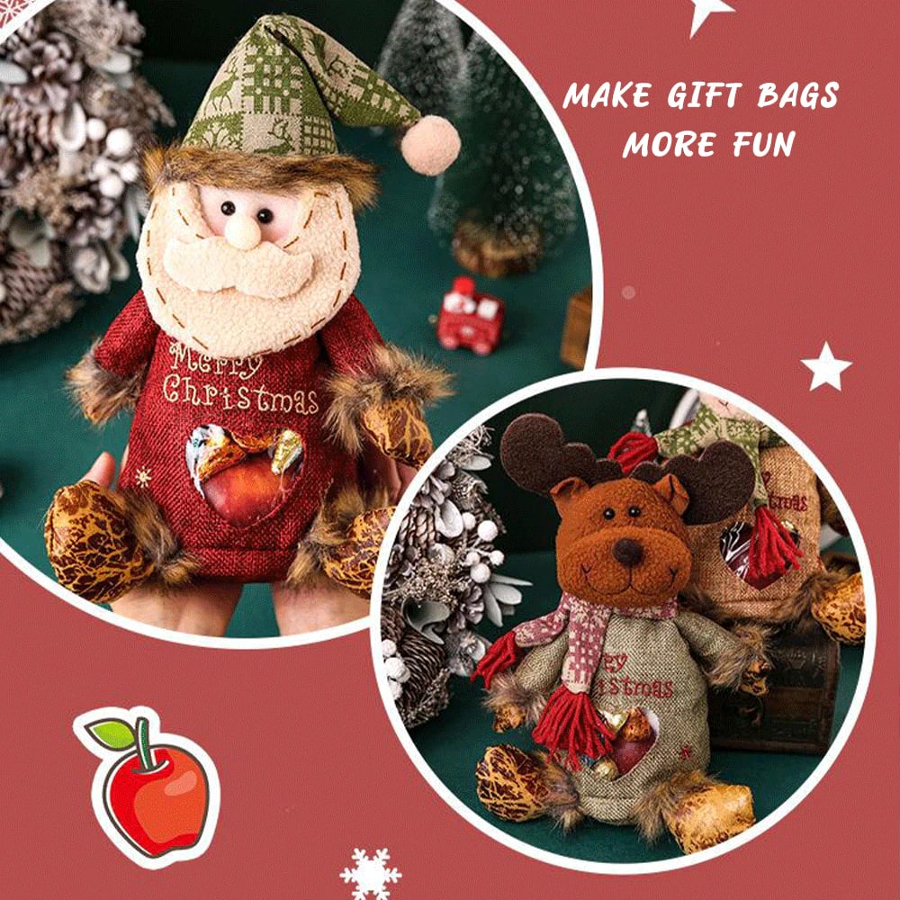 🎉 🎉Christmas Gift Bags Zipper Design