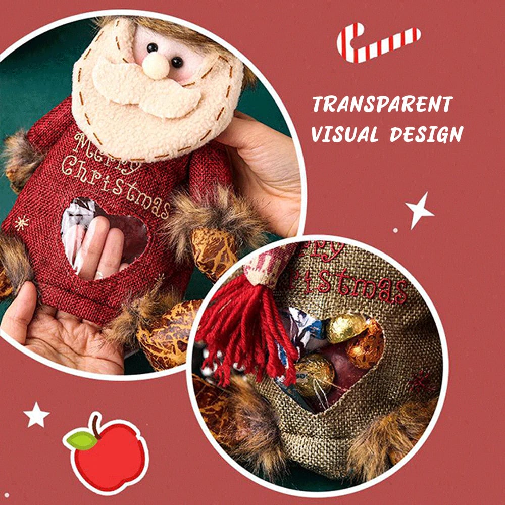 🎉 🎉Christmas Gift Bags Zipper Design