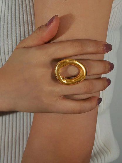 Auric Minimalist Ring