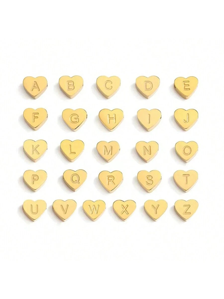 Lunaria Initial Heart Bracelet
