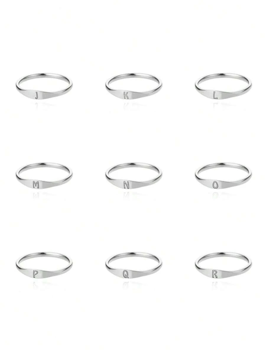 Lexora Alphabet Ring