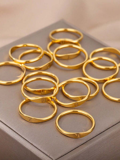 Lexora Alphabet Ring