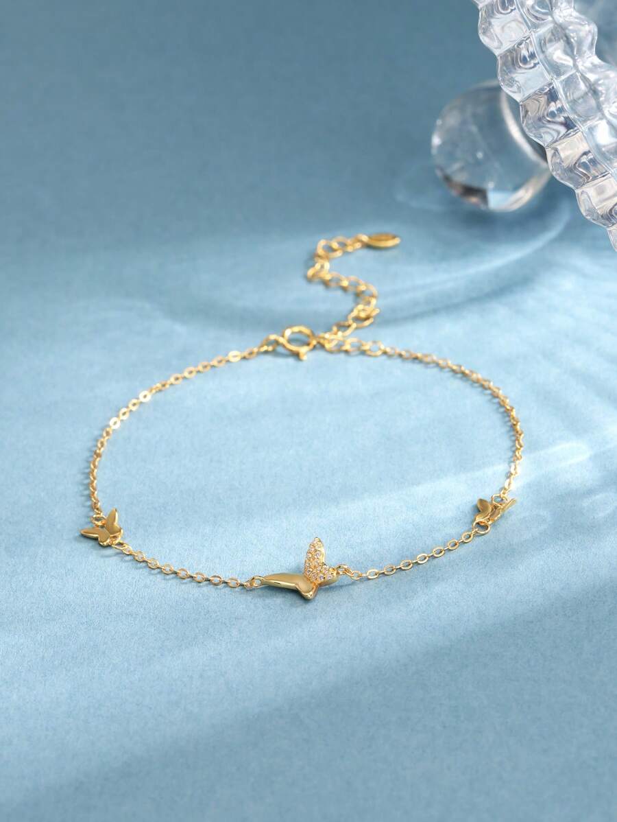 Butterfly Charm Bracelet