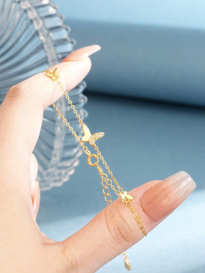 Butterfly Charm Bracelet