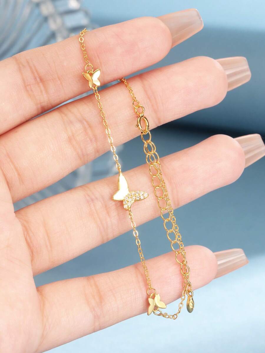 Butterfly Charm Bracelet