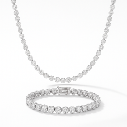 Eternal Bloom Necklace Floral 925 Sterling Silver