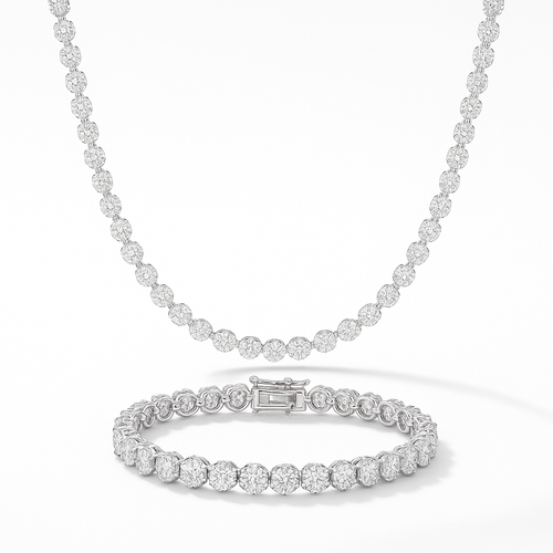 Eternal Bloom Necklace Floral 925 Sterling Silver