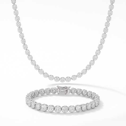Eternal Bloom Necklace Floral 925 Sterling Silver