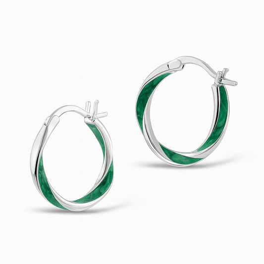 Nova Asymmetry Earrings – 925 Sterling Silver Retro Unique Design