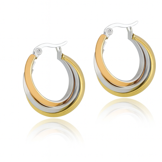 Twistella Hoop Earrings