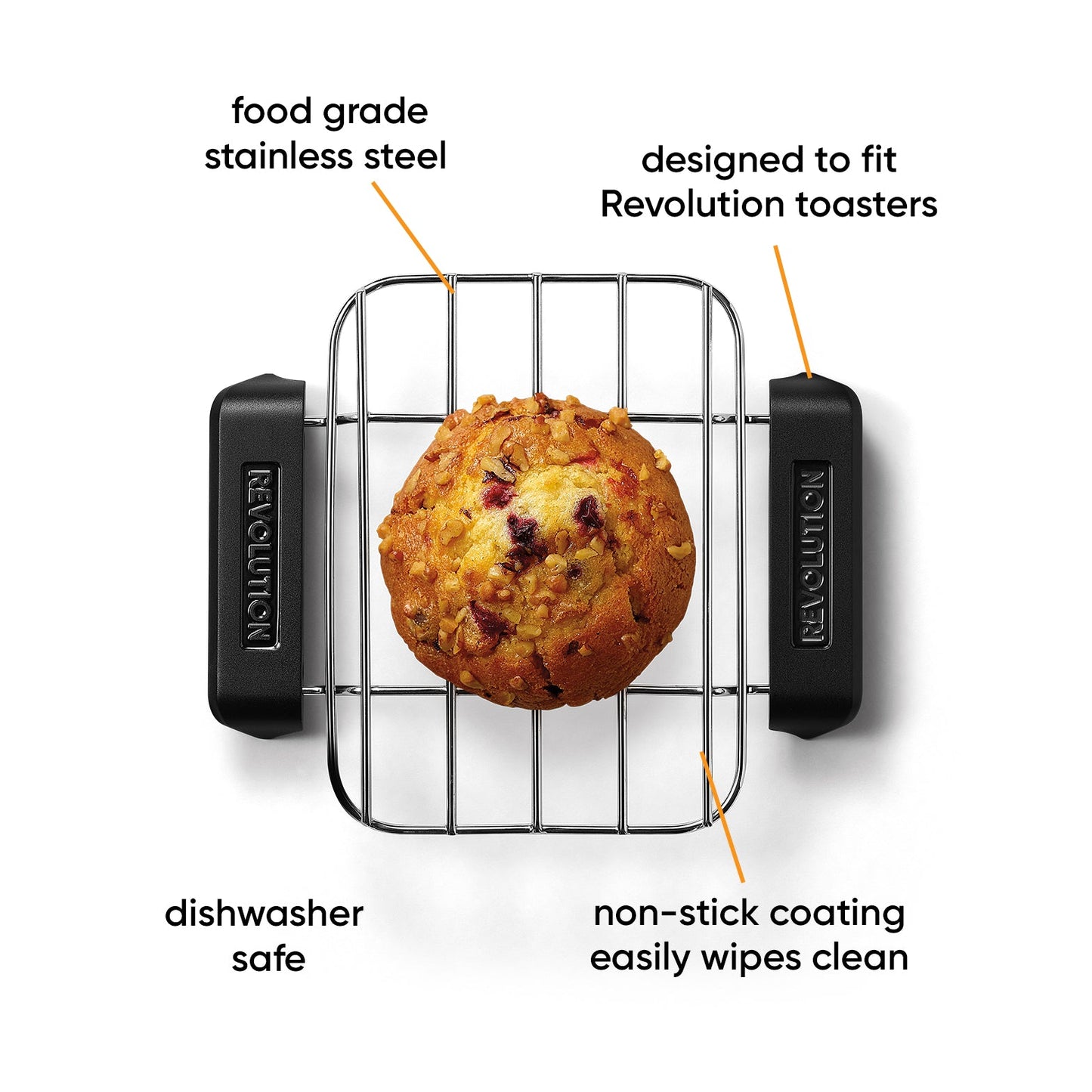 Warming Rack for Revolution InstaGLO Toasters