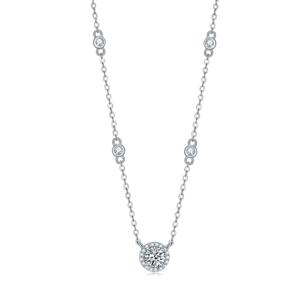 Lumina Moissanite Necklace