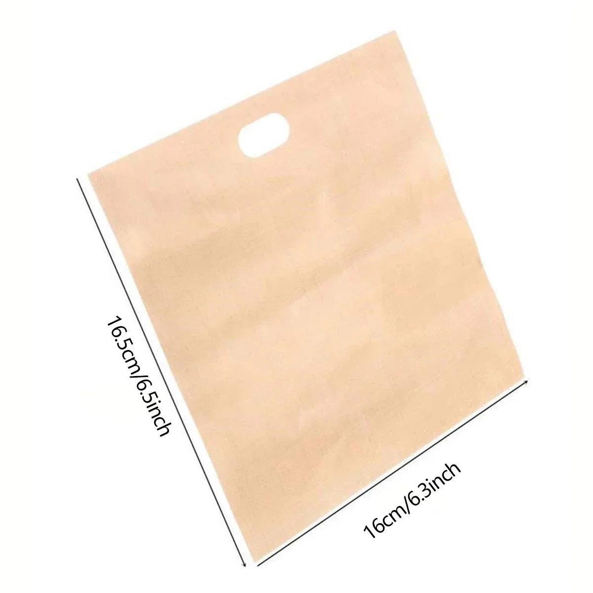 1/3/5pcs-Non Stick Reusable Heat-Resistant Toaster Bags, Sandwich Fries Heating Bags, Cooking Tools Gadgets, Kitchen Accessories