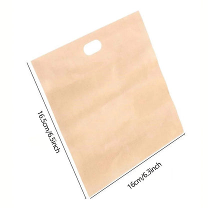 1/3/5pcs-Non Stick Reusable Heat-Resistant Toaster Bags, Sandwich Fries Heating Bags, Cooking Tools Gadgets, Kitchen Accessories