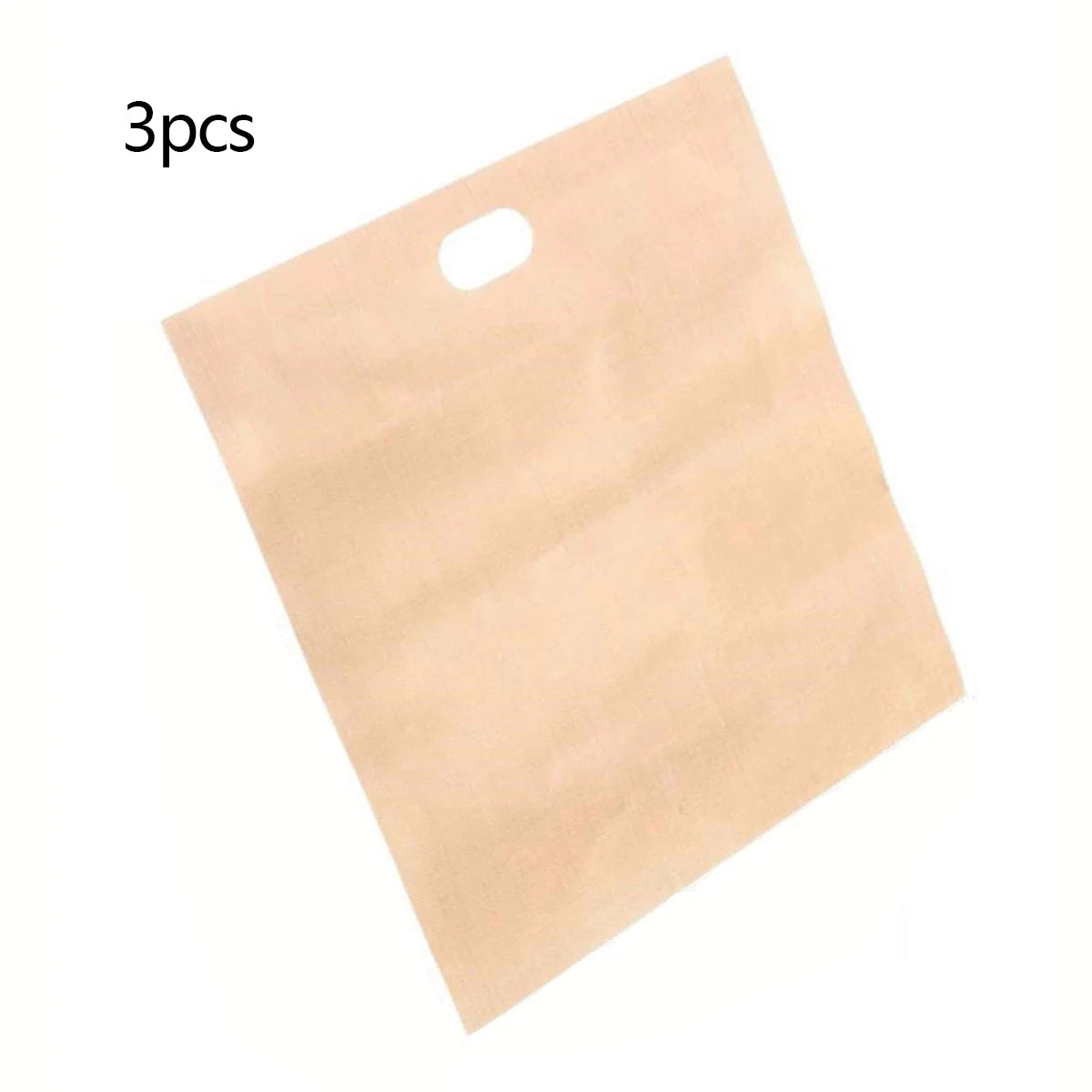 1/3/5pcs-Non Stick Reusable Heat-Resistant Toaster Bags, Sandwich Fries Heating Bags, Cooking Tools Gadgets, Kitchen Accessories
