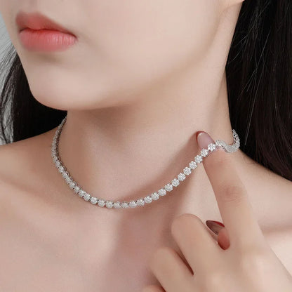Eternal Bloom Necklace Floral 925 Sterling Silver