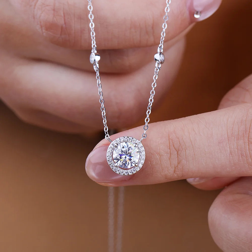Lumina Moissanite Necklace