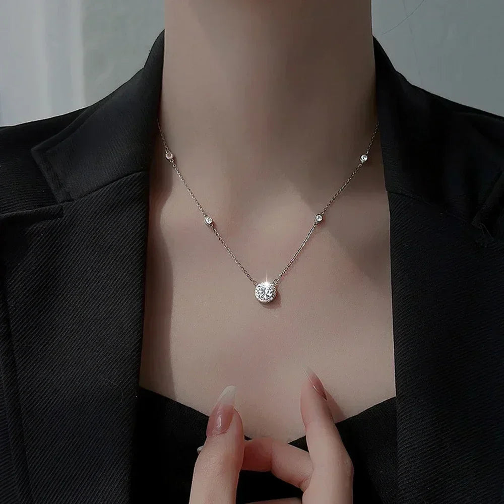 Lumina Moissanite Necklace