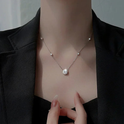 Lumina Moissanite Necklace