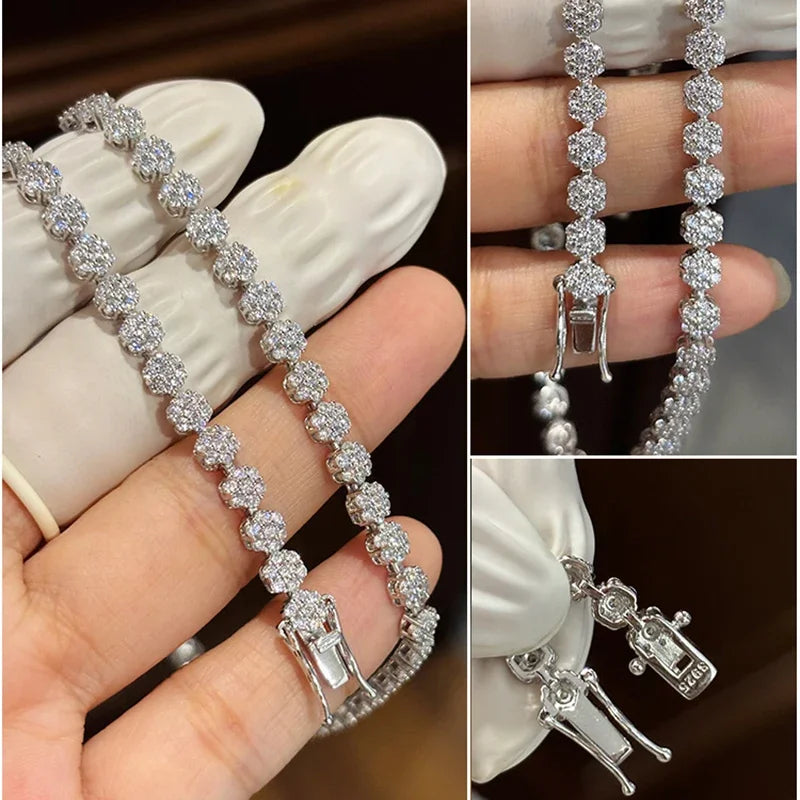 Eternal Bloom Necklace Floral 925 Sterling Silver