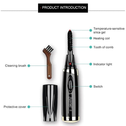 👀Heated Lash Curling Tool
